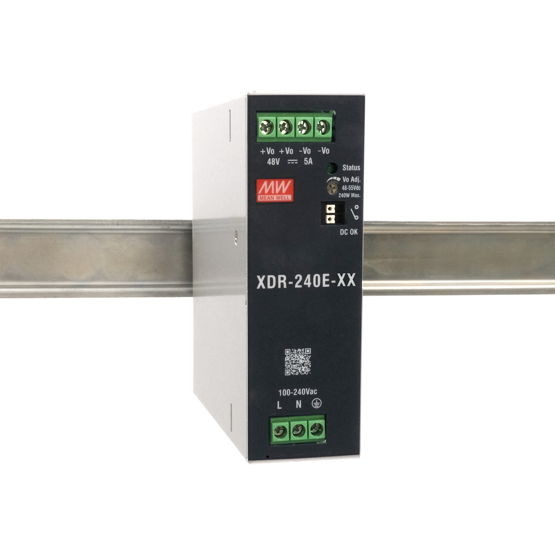 DIN-Rail-Netzteil Mean Well XDR-240E-48