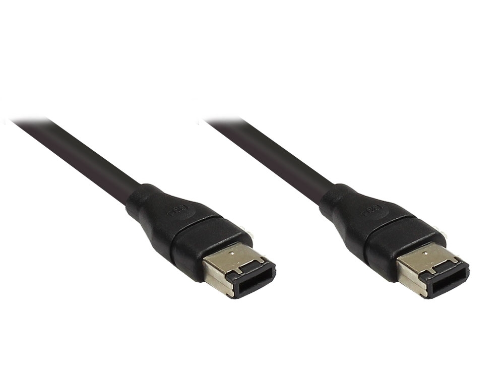 Anschlusskabel FireWire IEEE1394a 6/6, 1.5 m Anschlusskabel FireWire IEEE1394a 6/6, 1.5 m