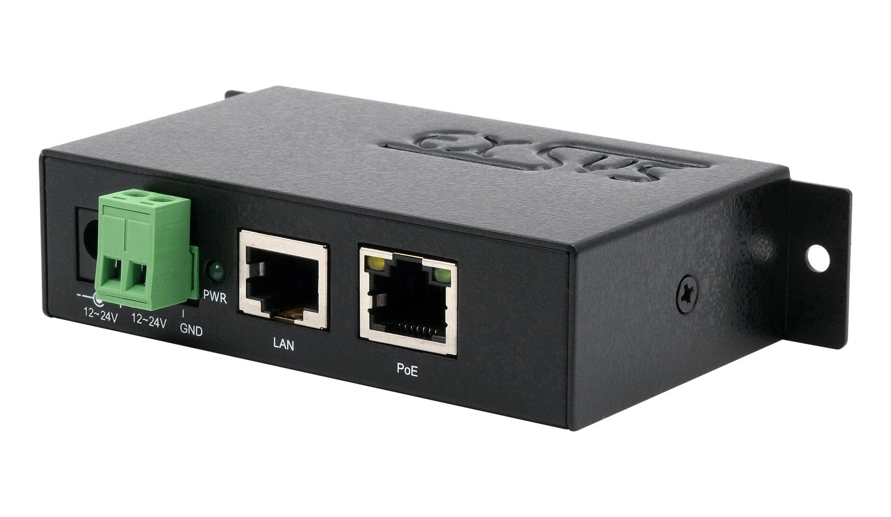 PoE+ Gigabit Injector, Metal housing (+12V to +48V DC Input) | EX-6007POE