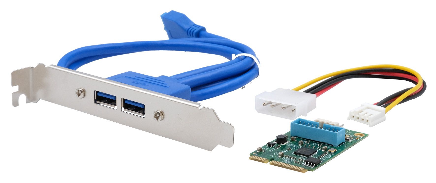 Goshyda Scheda di Espansione PCIe A USB 3.2 Gen 1 5 Gbps, 2 Porte USB C e Porte A Adattatore PCI Express Desktop per, OS X - Plug and Play Goshyda Scheda di Espansione PCIe A USB 3.2 Gen 1 5 Gbps, 2 Porte USB C e Porte A Adattatore PCI Express Desktop per, OS X - Plug and Play