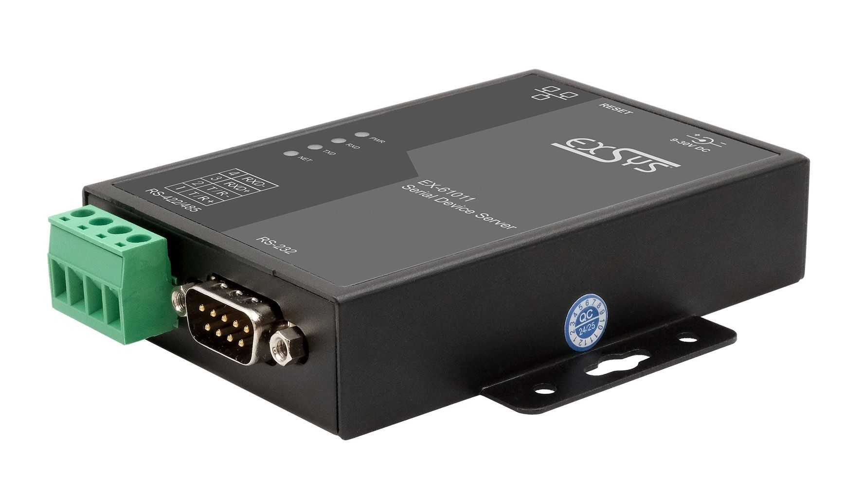 Serial Device Server 1x RS232/422/485, inkl. Netzadapter Serial Device Server 1x RS232/422/485, inkl. Netzadapter