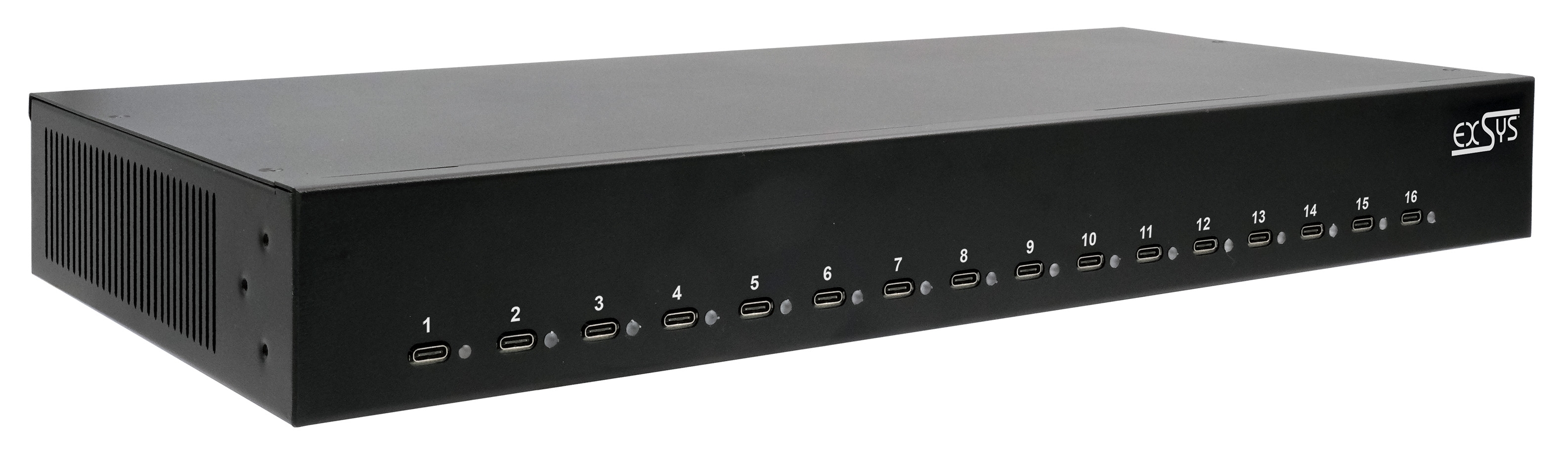 16-Port USB-C High Power Ladestation 1008W